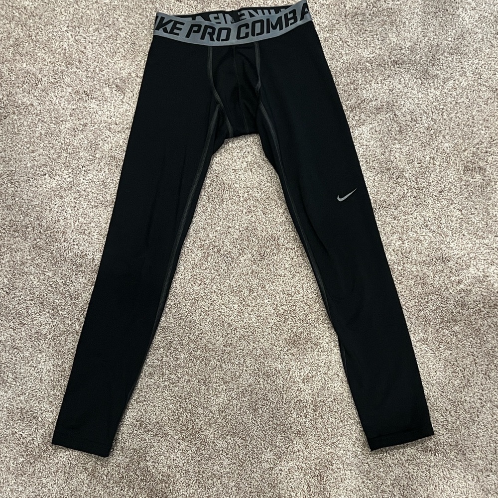Boys Nike Pro Combat Compression Pants Size Small